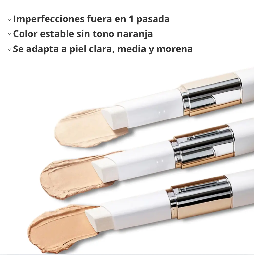 Tu tono en 10 s — base de maquillaje camaleón en stick